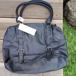 Minicci Black Satchel Bag